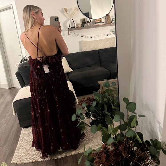 Free People Cloud Nine Maxi Dress. - Picture 4 of 4